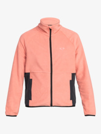 12 Waves Of Warmth Tech - Full-Zip Fleece for Women Pink ERJPF03142 Roxy