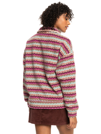13 Live Out Loud - Fleecetop voor Dames Orange ERJPF03143 Roxy