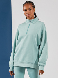 WAVES OF WARMTH SHERP HALF ZIP  ERJPF03152