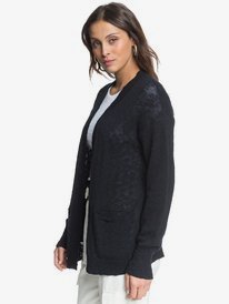 1 Valley Shades - Cardigan für Frauen Schwarz ERJSW03391 Roxy