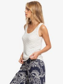 1 Mystic Dance Knitted Tank Top White ERJSW03394 Roxy