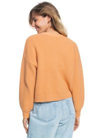 4 Wonder Time Long Sleeve Cardigan Brown ERJSW03506 Roxy