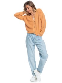 3 Wonder Time Long Sleeve Cardigan Brown ERJSW03506 Roxy