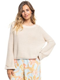 roxy white sweater