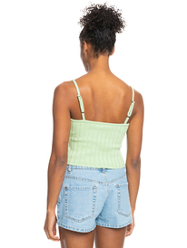 roxy, Dream Sign Débardeur en maille, PASTEL GREEN (gdh0) Dream Sign 2022 - Knitted Vest Top for Women ERJSW03512