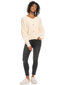 3 Amazing Hours Cardigan Sweater Beige ERJSW03520 Roxy