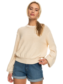 roxy, Loft Music - Jumper for Women, TAPIOCA (teh0) Loft Music - Jumper for Women ERJSW03523
