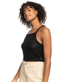 1 Malibu Crush - Haut dos nu en maille pour Femme Noir ERJSW03550 Roxy