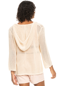 roxy, After Beach Break - Poncho Hoodie for Women, TAPIOCA (teh0) After Beach Break - Poncho Hoodie for Women ERJSW03556
