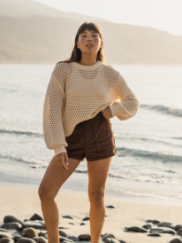 2 California Lover Sweater Beige ERJSW03569 Roxy