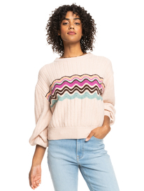 10 Womens Pop Again Jumper Orange ERJSW03575 Roxy