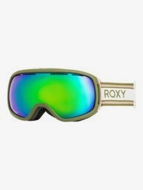 3 Сноубордическая маска Rockferry Colour Luxe Зеленый ERJTG03160 Roxy