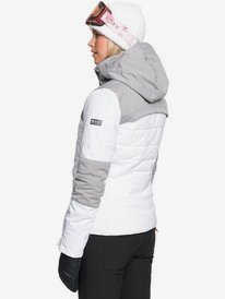 1 Dakota - Snow Jacket for Women Branco ERJTJ03260 Roxy
