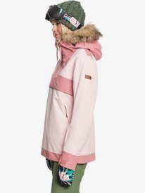 1 Shelter 2021 - Snow Jack voor Dames Pink ERJTJ03262 Roxy