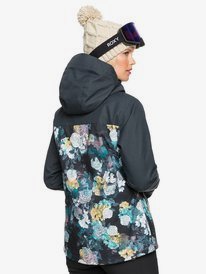 roxy, Женская сноубордическая куртка ROXY Jetty 3in1, TRUE BLACK SAMMY (kvj1) ROXY Jetty 3in1 - Snow Jacket for Women ERJTJ03278