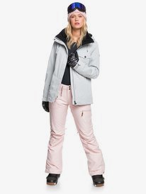 5 Billie - Schneejacke für Frauen Grau ERJTJ03283 Roxy