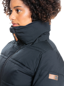 5 Quinn Insulated Snow Jacket Black ERJTJ03322 Roxy
