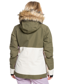 roxy, Shelter 2021 - Snow Jacket for Women, BURNT OLIVE (gpz0) Shelter 2021 - Snow Jacket for Women ERJTJ03327