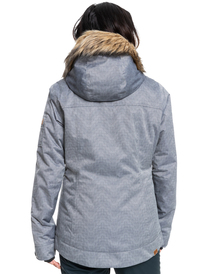 roxy, Сноубордическая куртка Meade, TRUE BLACK/WHITE (xkkw) Meade - Snow Jacket for Women ERJTJ03328