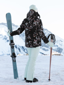 2023 Roxy Jetty Bright White Tenderness Womens Snowboard Ski