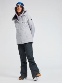9 Billie Insulated Snow Jacket Grey ERJTJ03359 Roxy