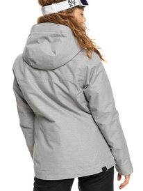 16 Billie Insulated Snow Jacket Grey ERJTJ03359 Roxy