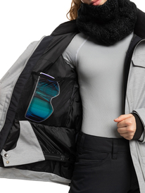 14 Billie Insulated Snow Jacket Grey ERJTJ03359 Roxy