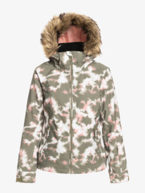8 Jet Ski - Isolierte Schneejacke für Frauen Beige ERJTJ03361 Roxy