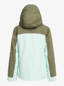 11 Free Jet Block 2022 - Funktionelle Schneejacke für Frauen Blau ERJTJ03362 Roxy