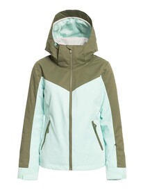 10 Free Jet Block 2022 - Funktionelle Schneejacke für Frauen Blau ERJTJ03362 Roxy
