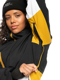 5 Peakside - Veste de snow isolante pour Femme Noir ERJTJ03366 Roxy