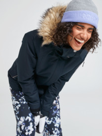 9 Meade Insulated Snow Jacket Black ERJTJ03367 Roxy