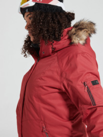 5 Womens Meade Insulated Snow Jacket Red ERJTJ03367 Roxy