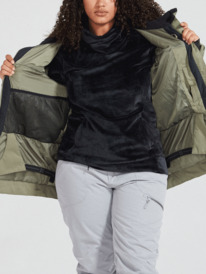 5 Meade Insulated Snow Jacket Beige ERJTJ03367 Roxy