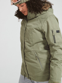 1 Meade Insulated Snow Jacket Beige ERJTJ03367 Roxy