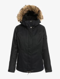 18 Meade Insulated Snow Jacket Black ERJTJ03367 Roxy