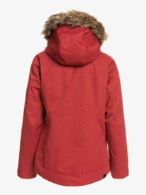16 Womens Meade Insulated Snow Jacket Red ERJTJ03367 Roxy