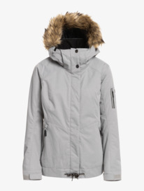 7 Meade 2022 - Isolierte Schneejacke für Frauen Grau ERJTJ03367 Roxy