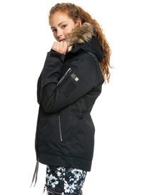 12 Meade Insulated Snow Jacket Black ERJTJ03367 Roxy