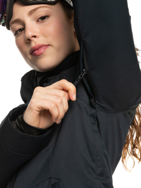 14 Meade Insulated Snow Jacket Black ERJTJ03367 Roxy