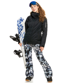 16 Meade Insulated Snow Jacket Black ERJTJ03367 Roxy