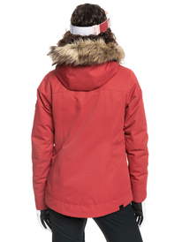 14 Womens Meade Insulated Snow Jacket Red ERJTJ03367 Roxy