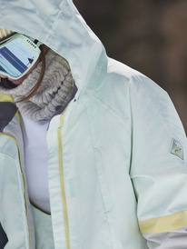 3 Womens Ritual Insulated Snow Jacket Blue ERJTJ03368 Roxy