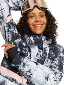 4 Ritual Insulated Snow Jacket Black ERJTJ03368 Roxy