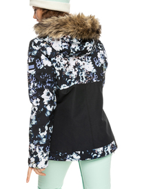 12 Shelter 2022 - Veste de snow isolante pour Femme Noir ERJTJ03370 Roxy