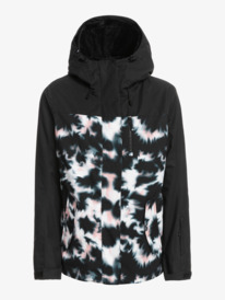12 Roxy Jetty 3-in-1 Insulated Snow Jacket Black ERJTJ03371 Roxy