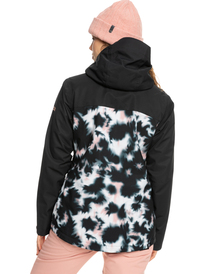 roxy, Roxy Jetty 3-in-1 Insulated Snow Jacket, TRUE BLACK NIMAL (kvj3) ROXY Jetty 3-in-1 - Insulated Snow Jacket for Women ERJTJ03371