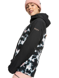 1 Roxy Jetty 3-in-1 Insulated Snow Jacket Black ERJTJ03371 Roxy