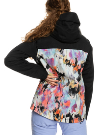 roxy, Roxy Jetty 3-in-1 Insulated Snow Jacket, TRUE BLACK TENDERNESS (kvj4) ROXY Jetty 3-in-1 - Insulated Snow Jacket for Women ERJTJ03371