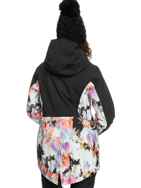 16 Stated Insulated Snow Jacket Black ERJTJ03377 Roxy